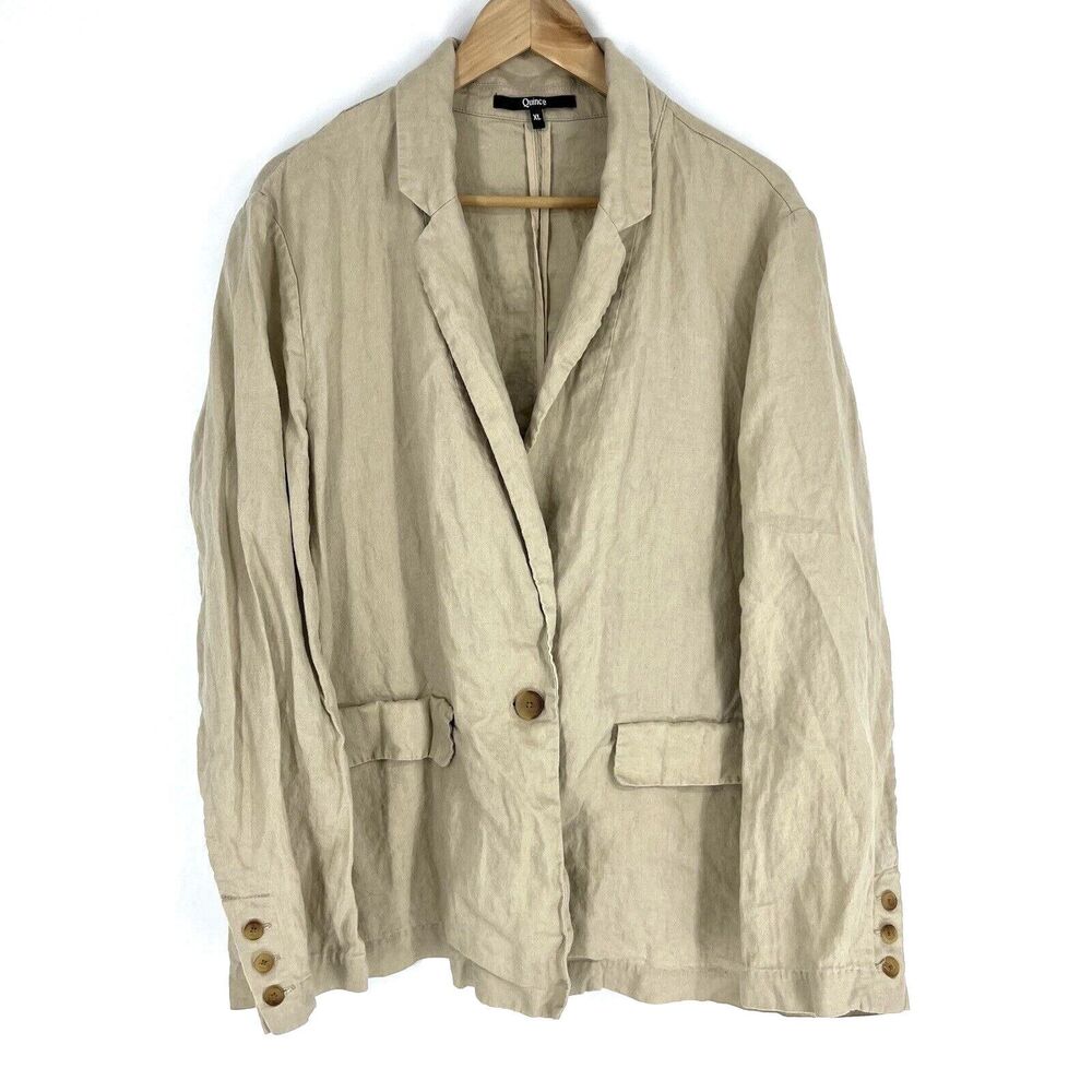 Quince Tan Blazer